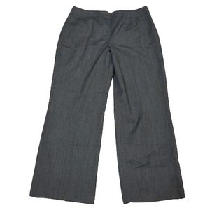 Talbots Gray Lined Pants With Stretch Size 14